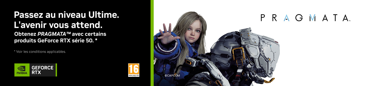 Offre PRAGMATA avec certains produits GeForce RTX série 50