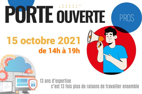 #PORTEOUVERTE │Réservez votre vendredi 15 octobre !